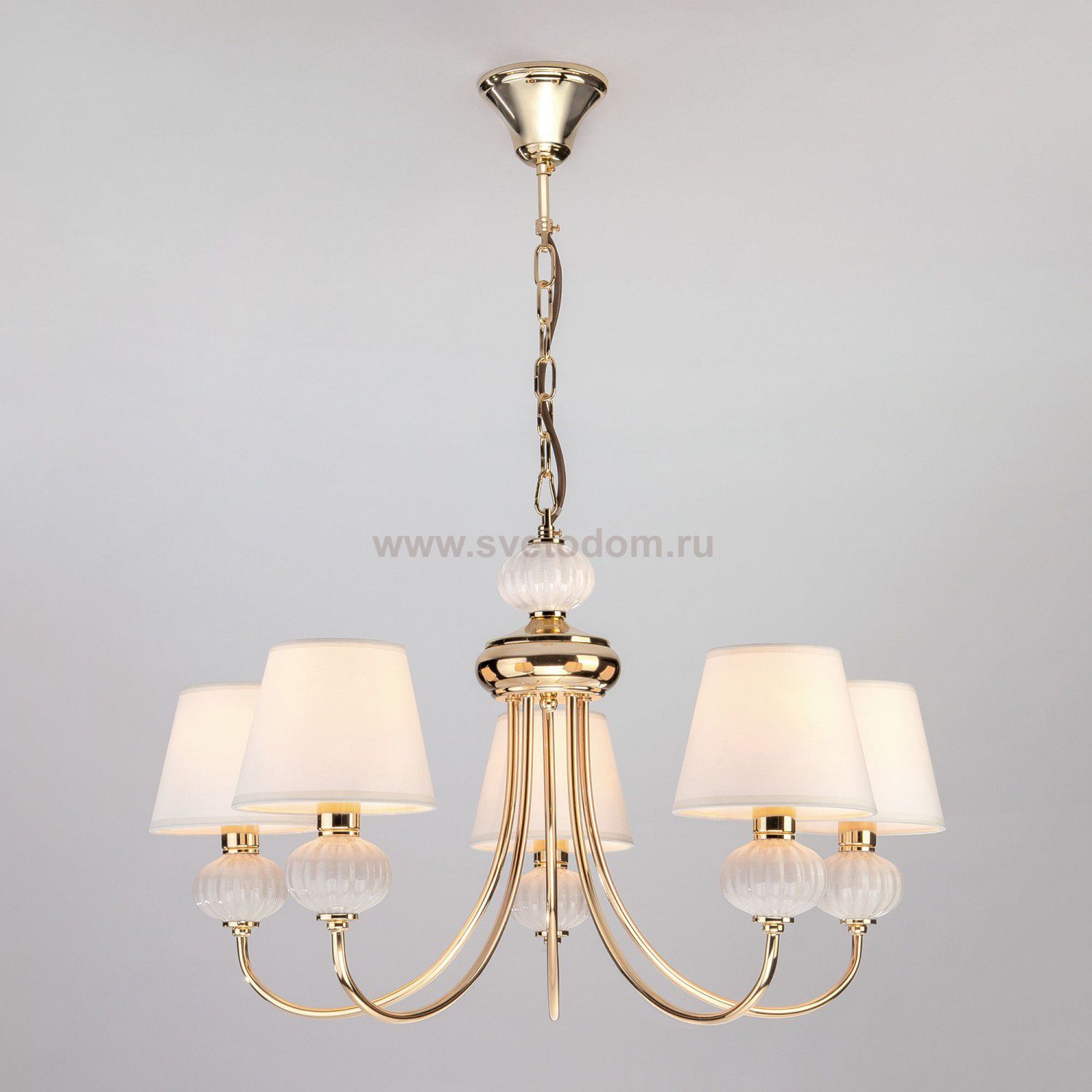 Люстра подвесная Eurosvet 60072/5 золото