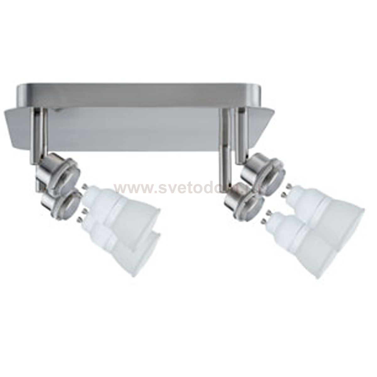 Paulmann 60101 SL DecoSystems Rondel 4x9W GZ10 eis-g