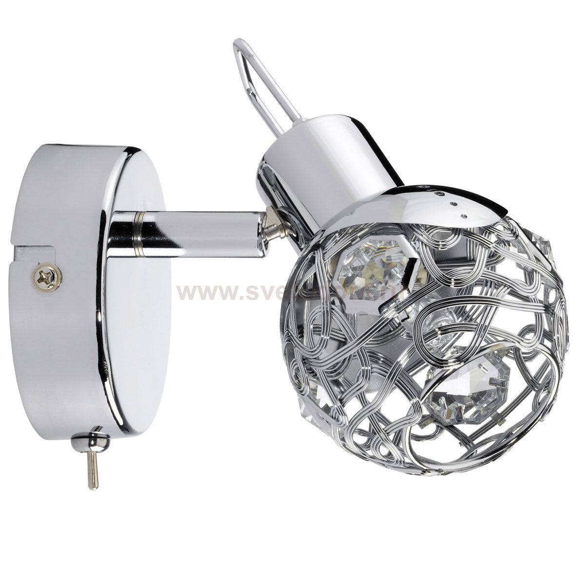 Paulmann 60204 NP SL A12 Rondell 1x33W G9 Chr