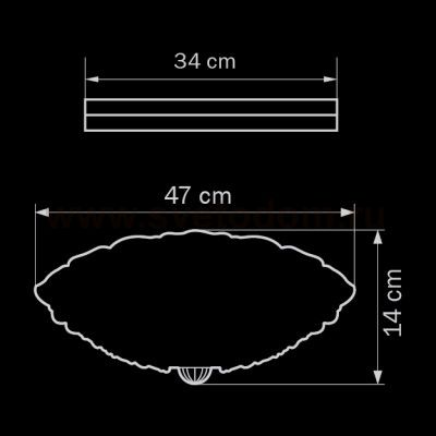 Светильник потолочный Lightstar 603070 Murano