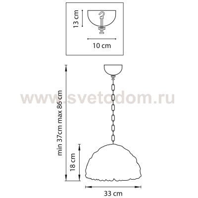 Подвесной светильник Lightstar 603110 Murano