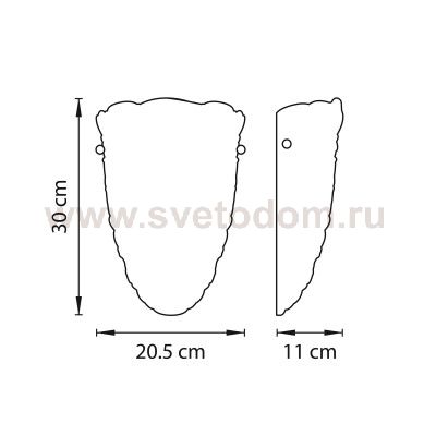Светильник бра Lightstar 603620 Murano