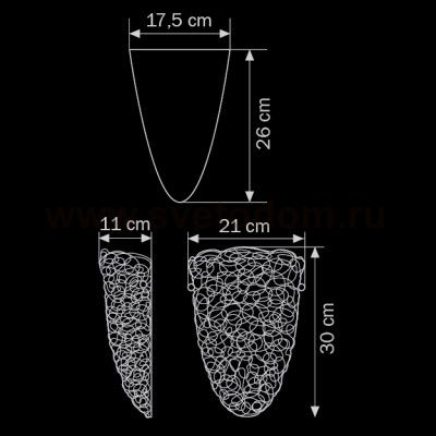 Светильник бра Lightstar 603620 Murano