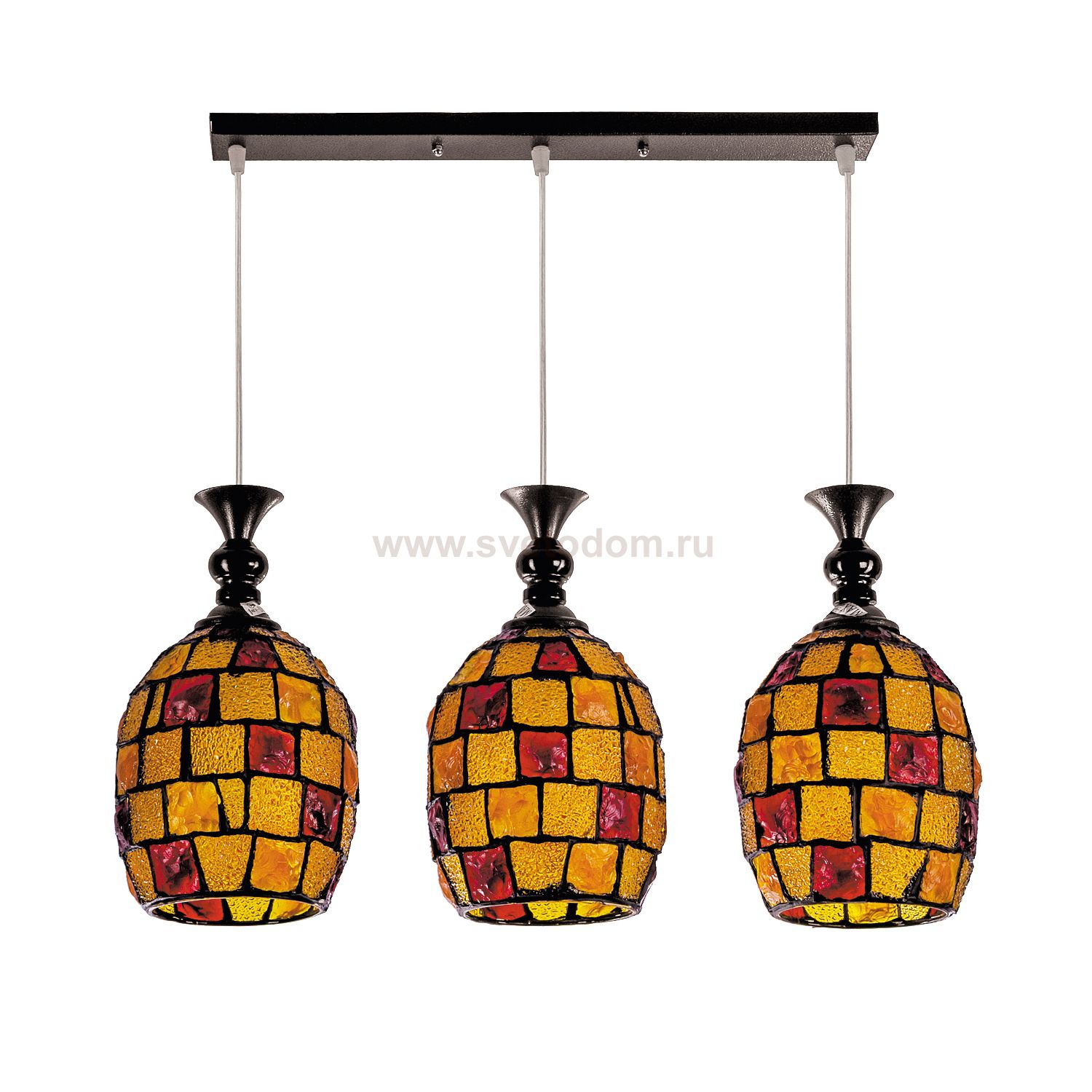 Подвесной светильник Экономсвет 6037/3BR