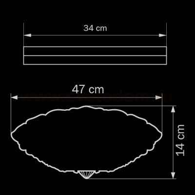 Светильник потолочный Lightstar 604074 Murano