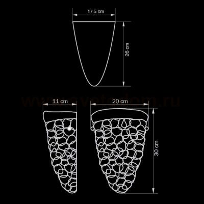 Светильник бра Lightstar 604622 Murano