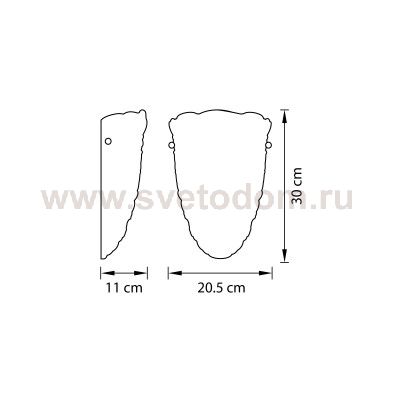 Светильник бра Lightstar 604624 Murano