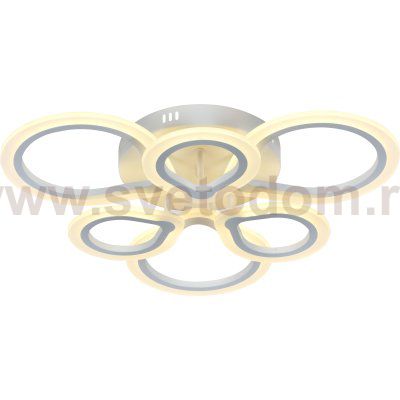 Светильник потолочный Rivoli Lisbeth 6047-106 светодиодный с пультом 66 Вт 4000К - 6000К LED модерн
