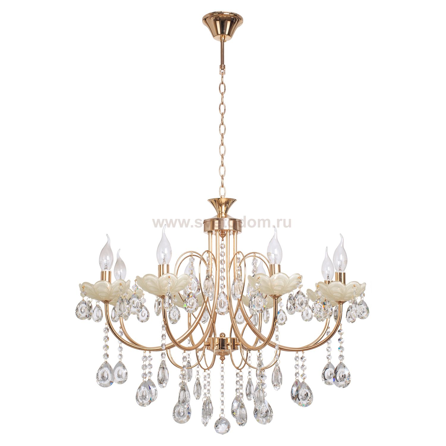 Светильник ЭкономСвет 6047/8FGD+BEG WT