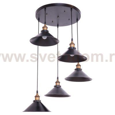 Светильник ЭкономСвет 6048/5BK