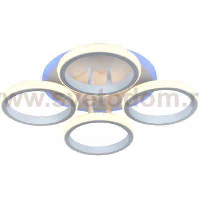 Светильник потолочный Rivoli Irmtrud 6050-104 светодиодный с пультом 47 Вт + 6,5 Вт 4000К - 6000К LED модерн