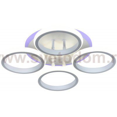 Светильник потолочный Rivoli Irmtrud 6050-104 светодиодный с пультом 47 Вт + 6,5 Вт 4000К - 6000К LED модерн