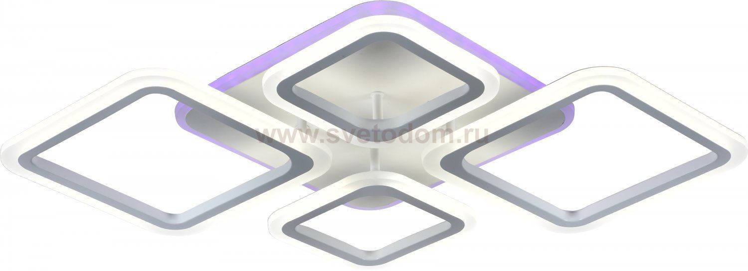 Светильник потолочный Rivoli Felicitas 6051-104 светодиодный с пультом 57 Вт + 8 Вт 4000К - 6000К LED модерн