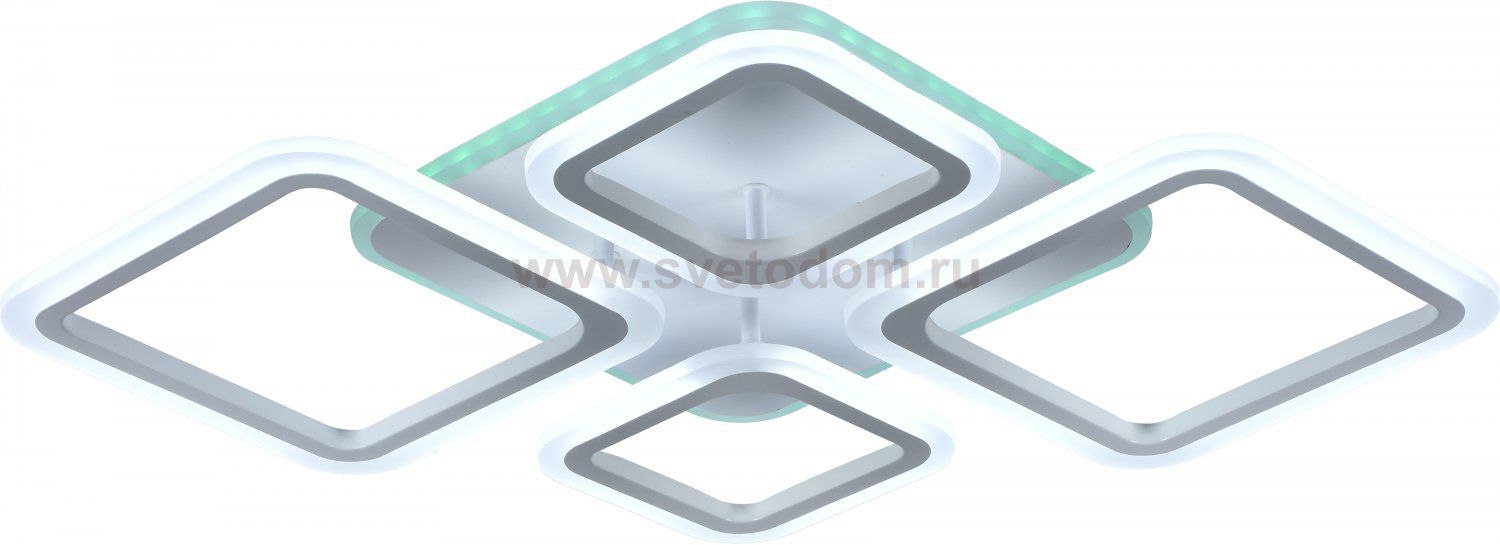 Светильник потолочный Rivoli Felicitas 6051-104 светодиодный с пультом 57 Вт + 8 Вт 4000К - 6000К LED модерн