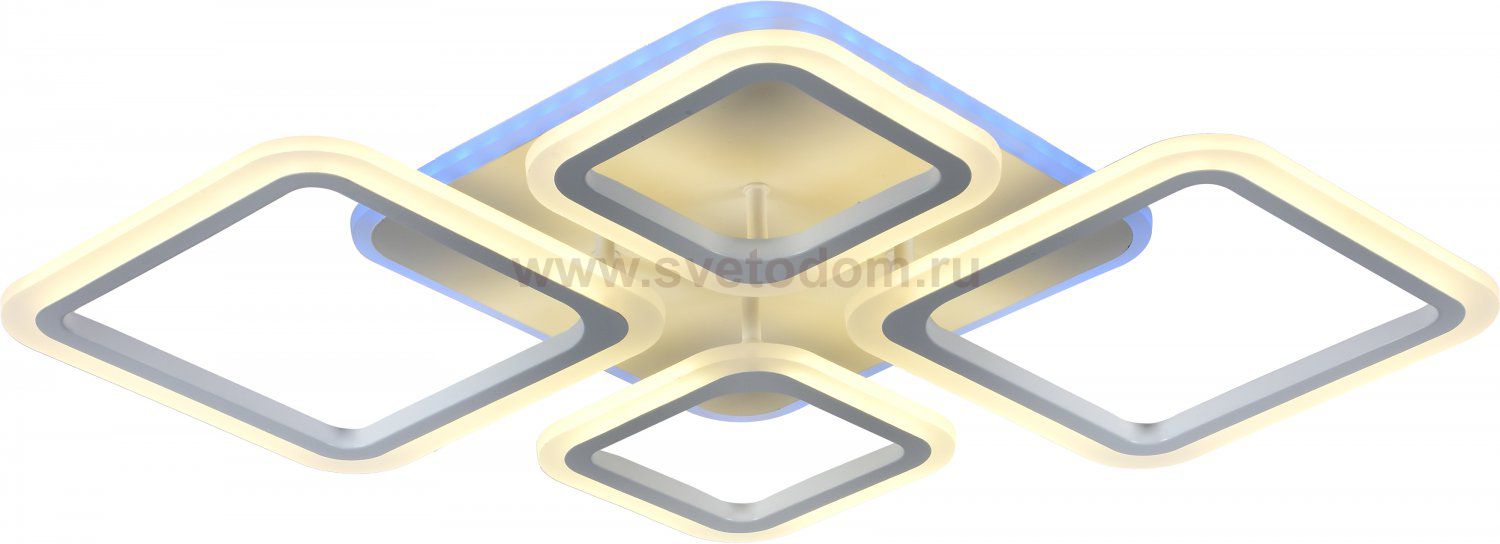 Светильник потолочный Rivoli Felicitas 6051-104 светодиодный с пультом 57 Вт + 8 Вт 4000К - 6000К LED модерн