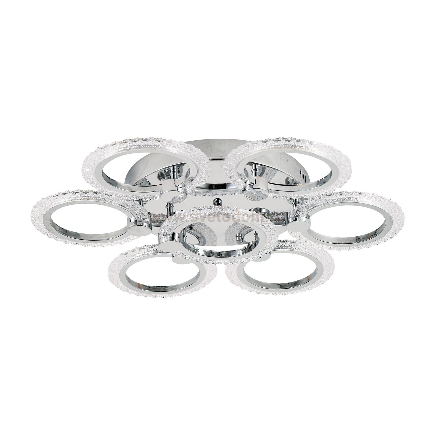 Люстра светодиодная 60510/6+1CR Экономсвет