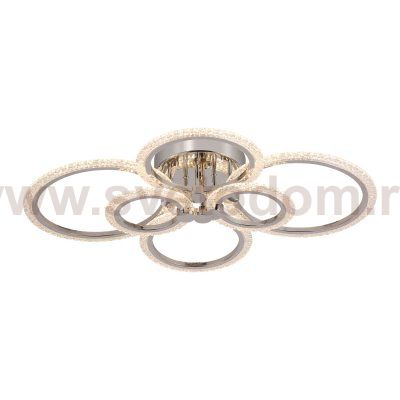 Люстра светодиодная Экономсвет 60512/6CR