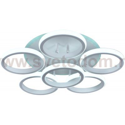 Светильник потолочный Rivoli Kresenz 6057-106 светодиодный с пультом 70 Вт + 8 Вт 4000К - 6000К LED модерн