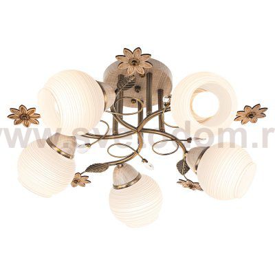 Светильник ЭкономСвет 6064M/5AB+BEG WT