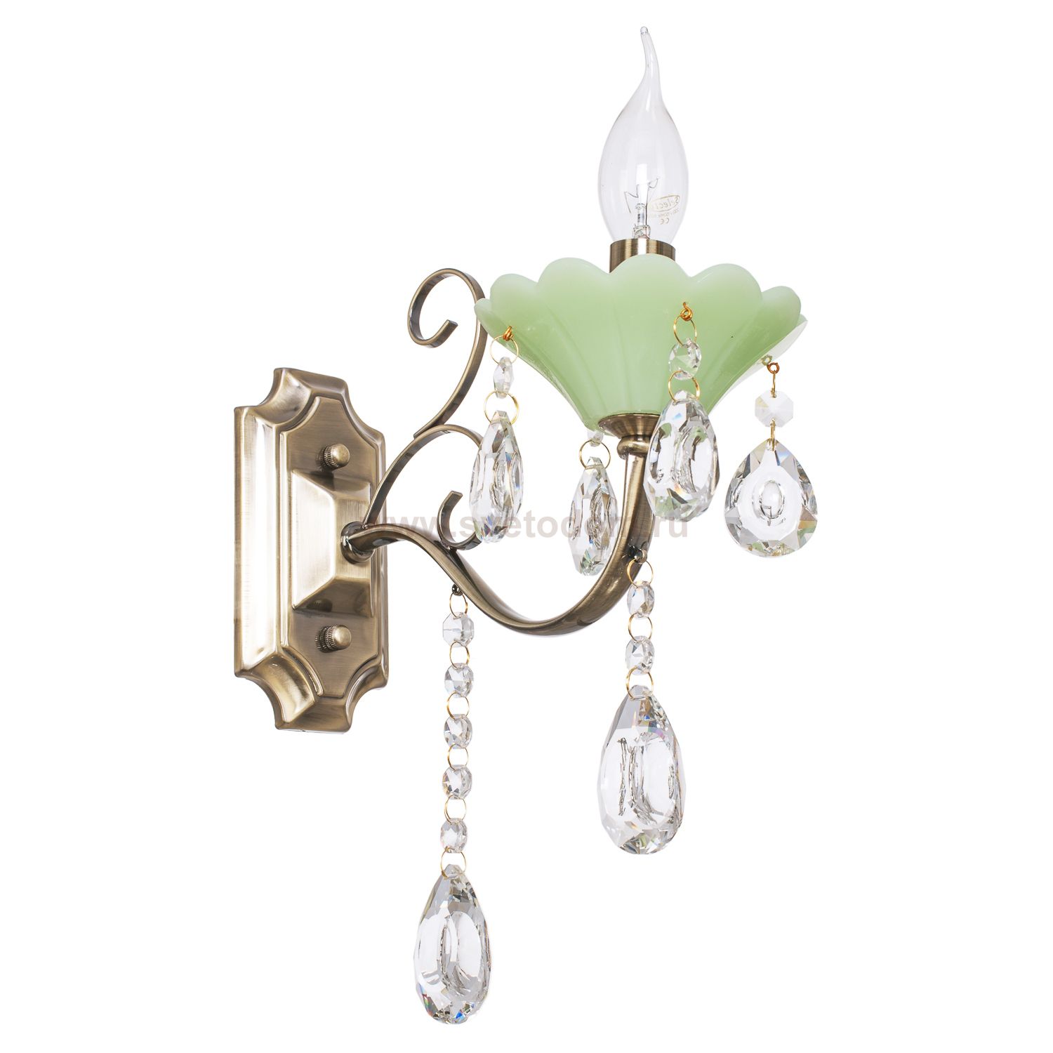 Светильник ЭкономСвет 6069/1wAB+GN WT