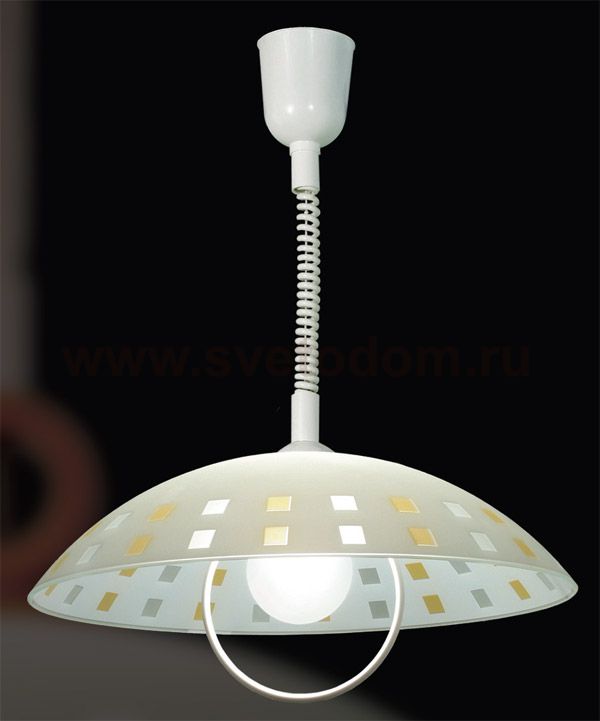 Светильник Сонекс П606 белый Quadro ambra