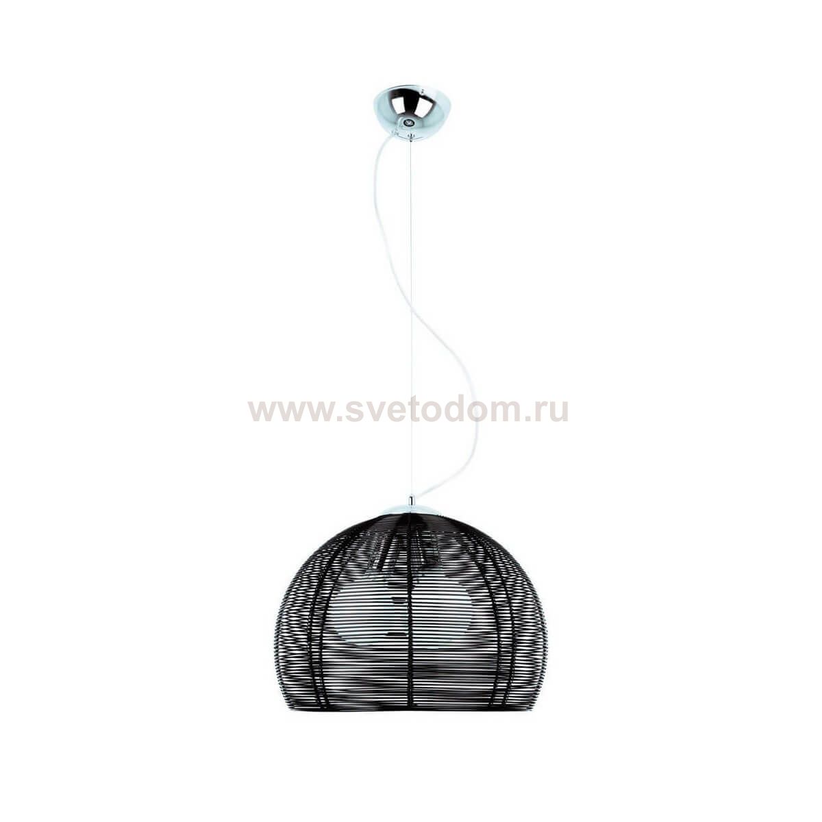 Подвес СЕПЕТ черный бол. D38 H40-100 E27 3*40w (лампы в комплекте) Kink light 6071-2,19