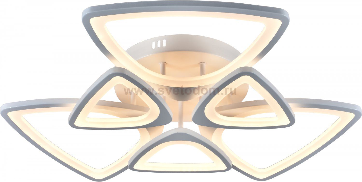 Светильник потолочный Rivoli Heilwig 6076-106 светодиодный с пультом 105 Вт 4000К - 6000К LED модерн