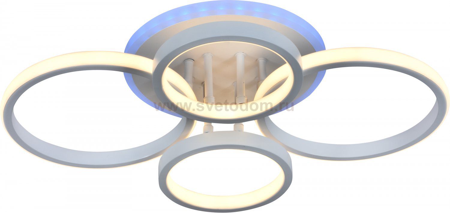 Светильник потолочный Rivoli Swanhild 6083-104 светодиодный с пультом 60 Вт + 6,5 Вт 4000К - 6000К LED модерн