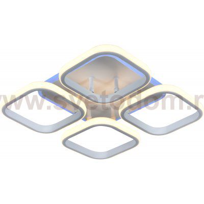 Светильник потолочный Rivoli Hilde 6084-104 светодиодный с пультом 52 Вт + 8 Вт 4000К - 6000К LED модерн