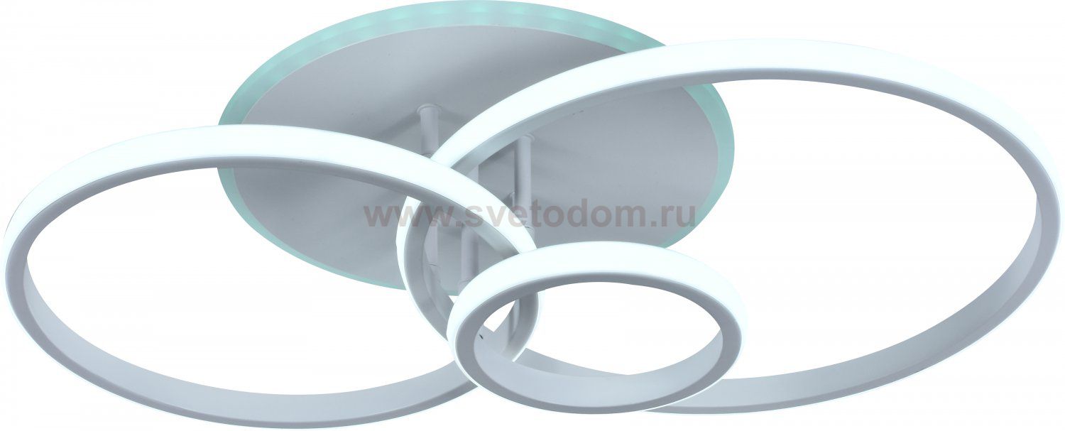 Светильник потолочный Rivoli Reinhild 6085-103 светодиодный с пультом 61 Вт + 8 Вт 4000К - 6000К LED модерн