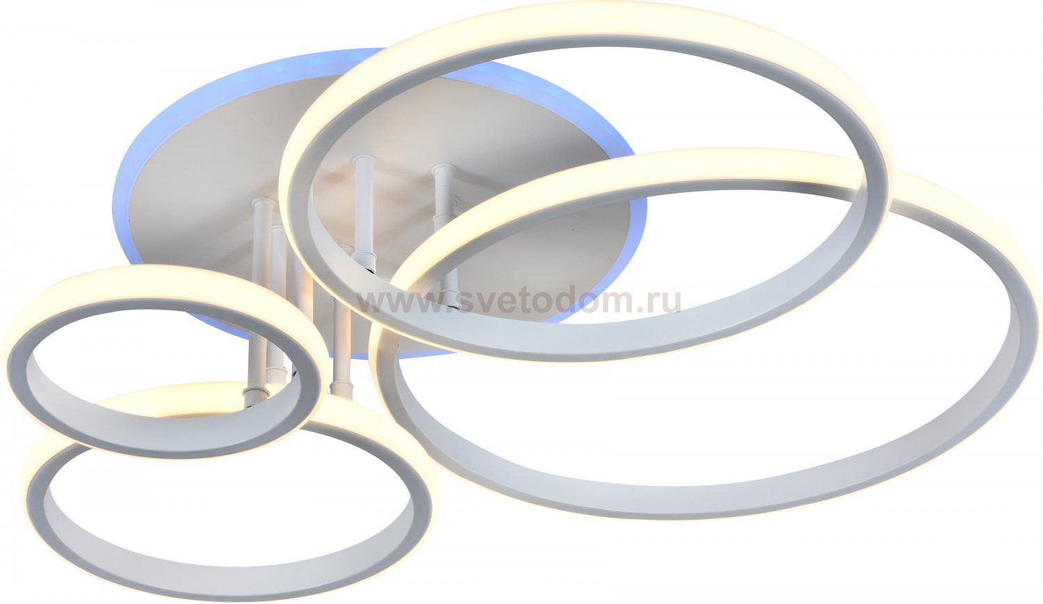 Светильник потолочный Rivoli Carmen 6086-103 светодиодный с пультом 78 Вт + 8 Вт 4000К - 6000К LED модерн