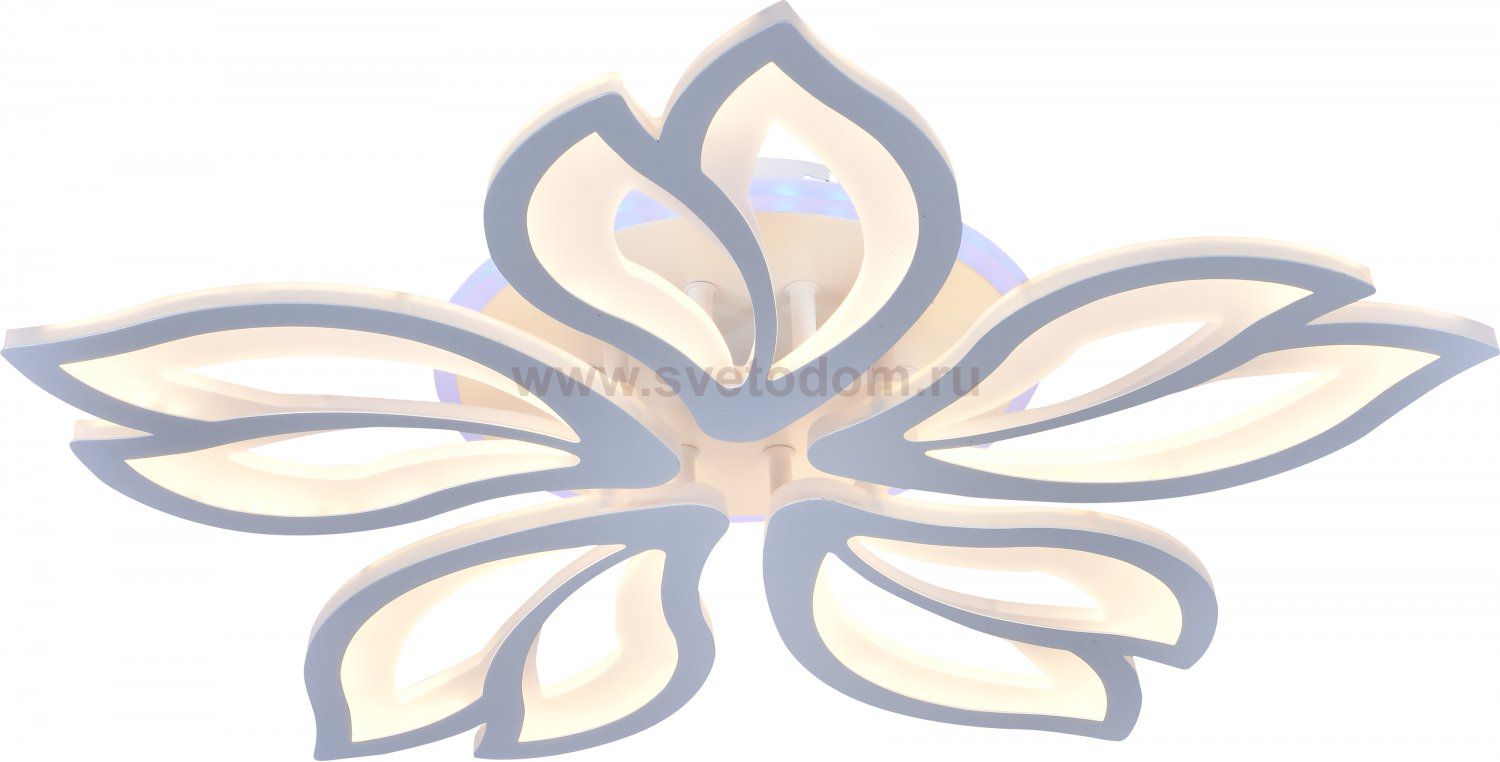 Светильник потолочный Rivoli Claudia 6087-105 светодиодный с пультом 72 Вт + 7 Вт 4000К - 6000К LED модерн