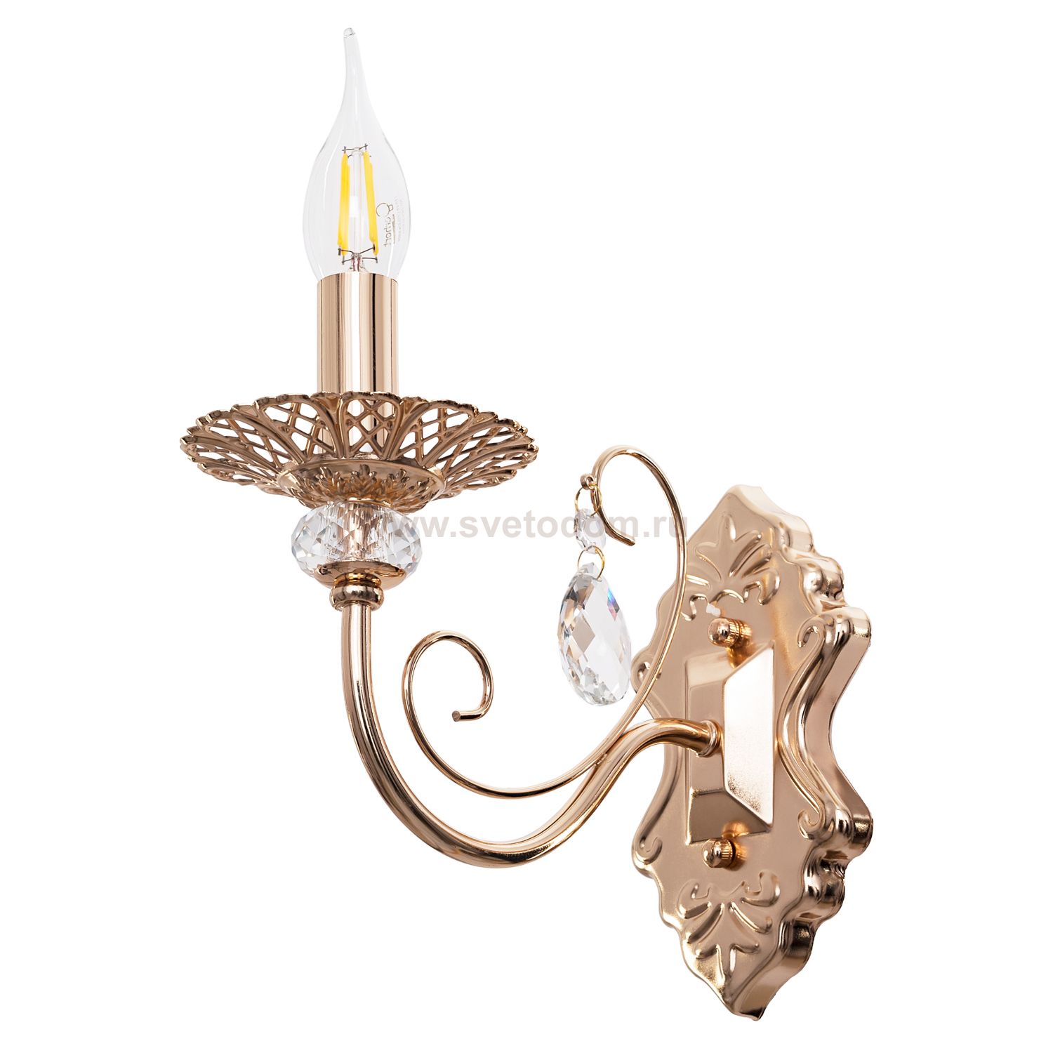 Светильник ЭкономСвет 6091/1wFGD+WT