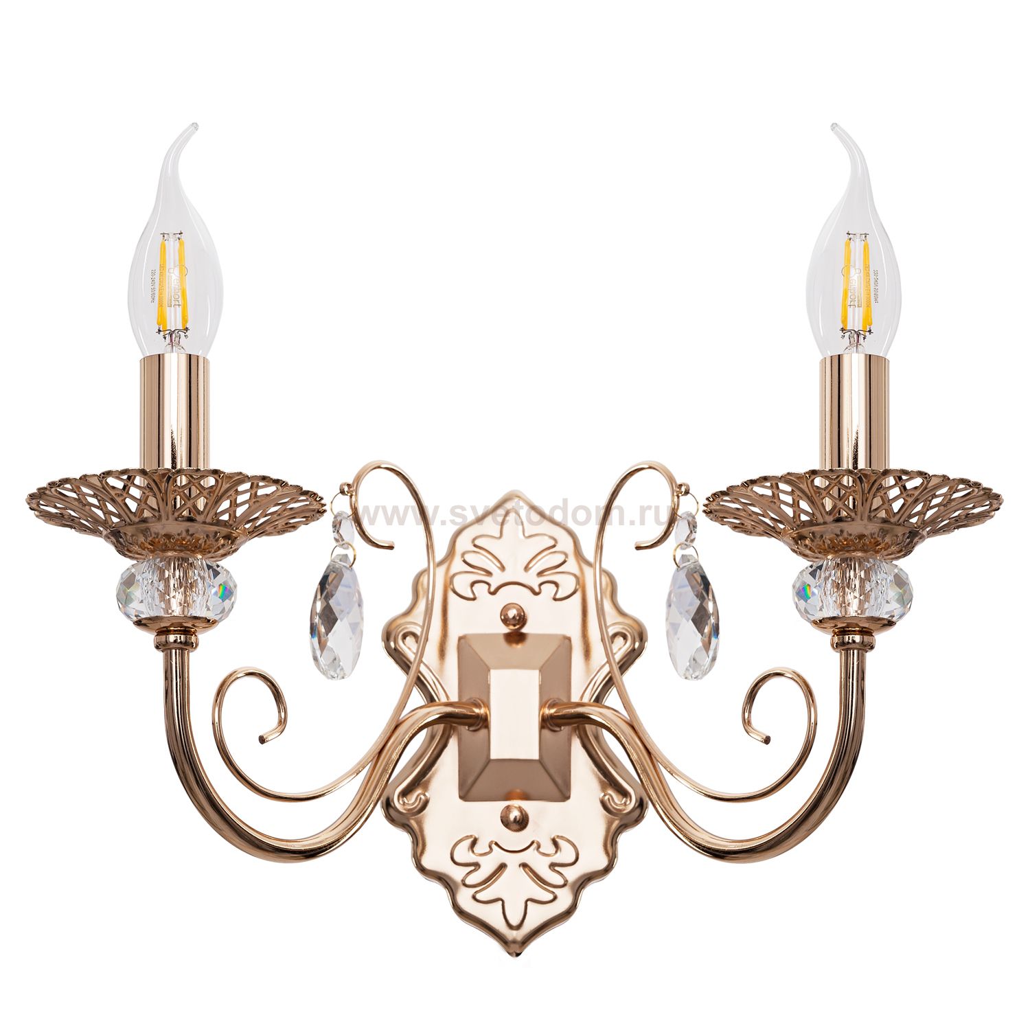 Светильник ЭкономСвет 6091/2wFGD+WT