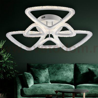 Светильник потолочный Rivoli Alicia 6093-108 светодиодный с пультом 144 Вт 3000К-6000К LED модерн