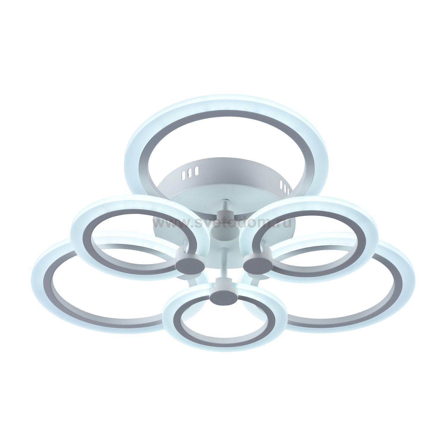 Светильник потолочный Rivoli Blanca 6094-106 светодиодный с пультом 108 Вт 3000К-6000К LED модерн