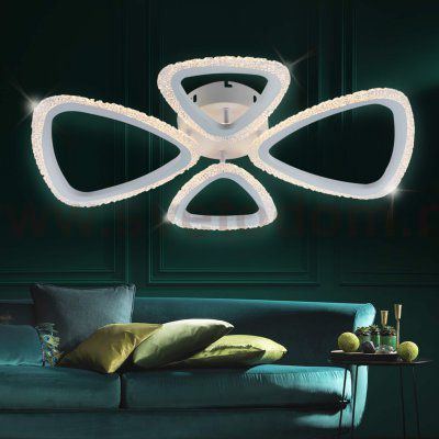 Светильник потолочный светодиодный Rivoli Kayla 6096-104 80 Вт LED 2750-5850К модерн с пультом