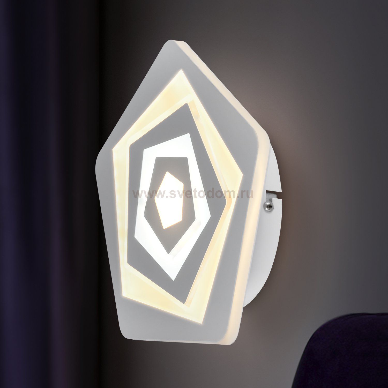 Светильник настенный Rivoli Amarantha 6100-106 светодиодный 42 Вт LED 2750К - 5850К модерн