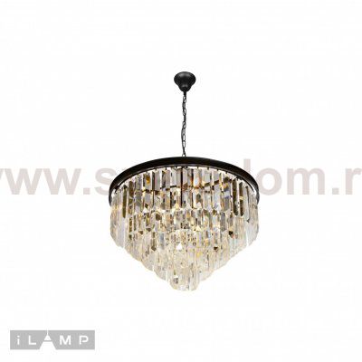 Подвесная люстра iLamp Triumph 6101-600 Черная