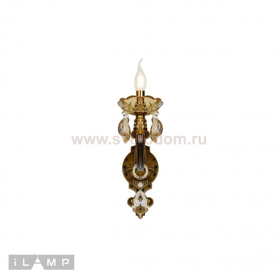 Настенный светильник iLamp Asia 61081/1 Бронзовый