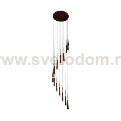 Подвес РЭЙ кофе d50 h300 Led 105W (4000K) Kink light 6114-15A,04