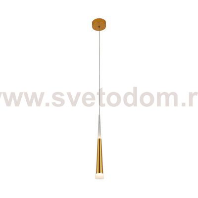 Подвесной светильник РЭЙ золото d8 h150 Led 7w (4000K) Kink light 6114-1A,33