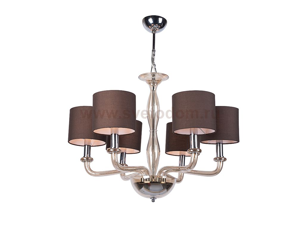 Люстра Newport 6116/C cognac