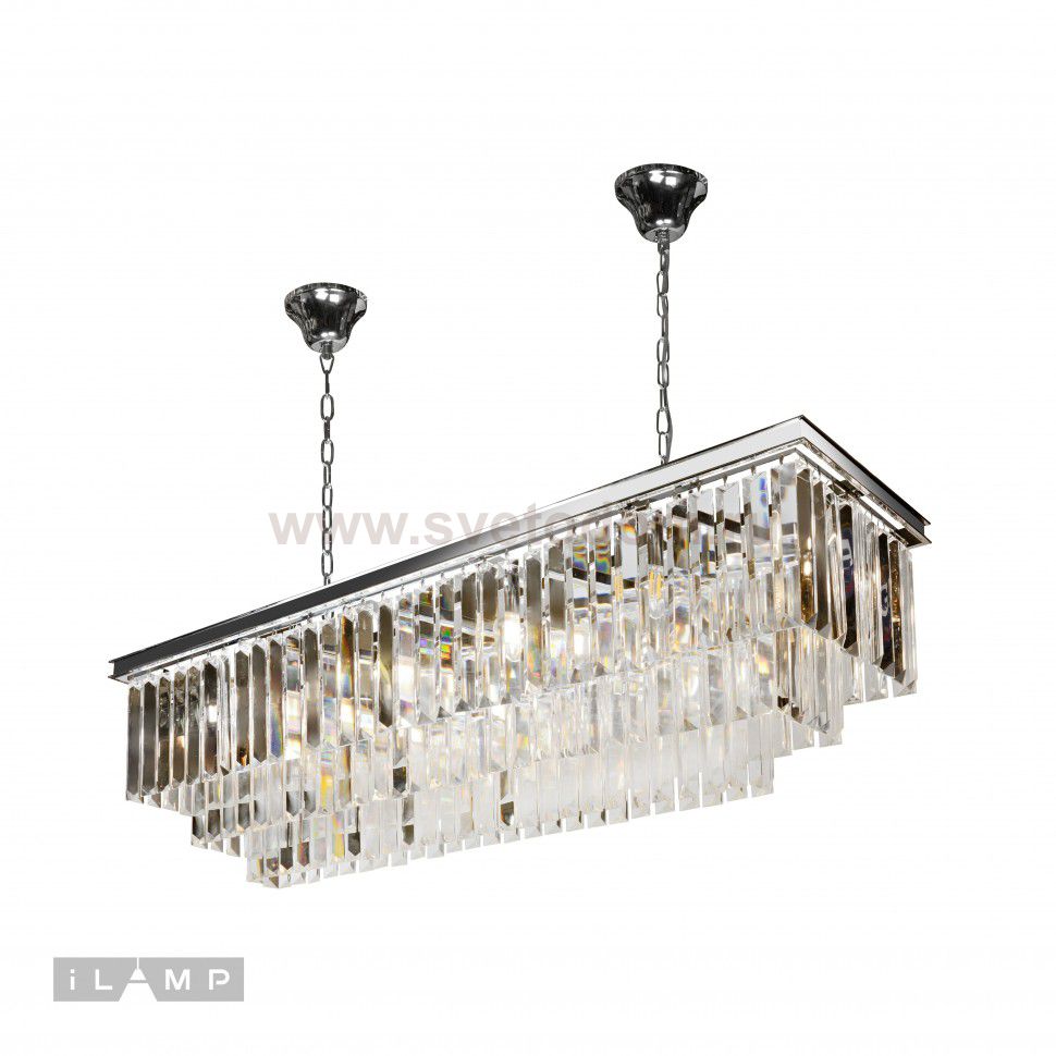 Подвесная люстра iLamp Triumph 6118-1200 Хром