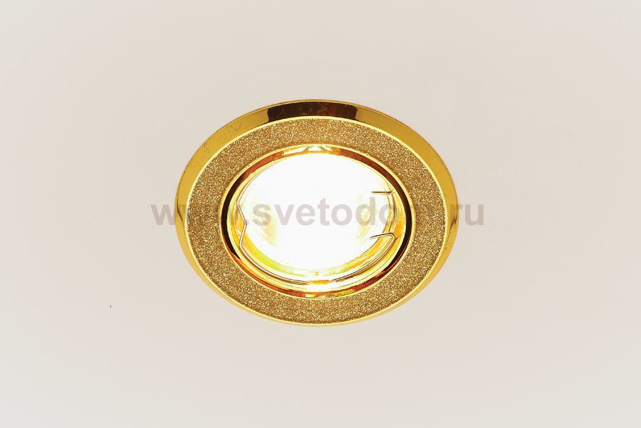 Светильник точечный Ambrella 611A GD/GD ЗОЛОТО БЛЕСК/ЗОЛОТО MR16 ORGANIC SPOT