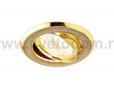 Светильник точечный Ambrella 611A GD/GD ЗОЛОТО БЛЕСК/ЗОЛОТО MR16 ORGANIC SPOT
