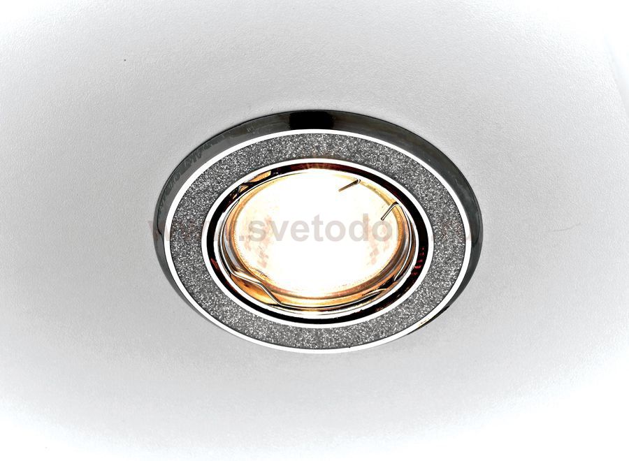 Светильник точечный Ambrella 611A SH/SL СЕРЕБРО БЛЕСК/ХРОМ MR16 ORGANIC SPOT