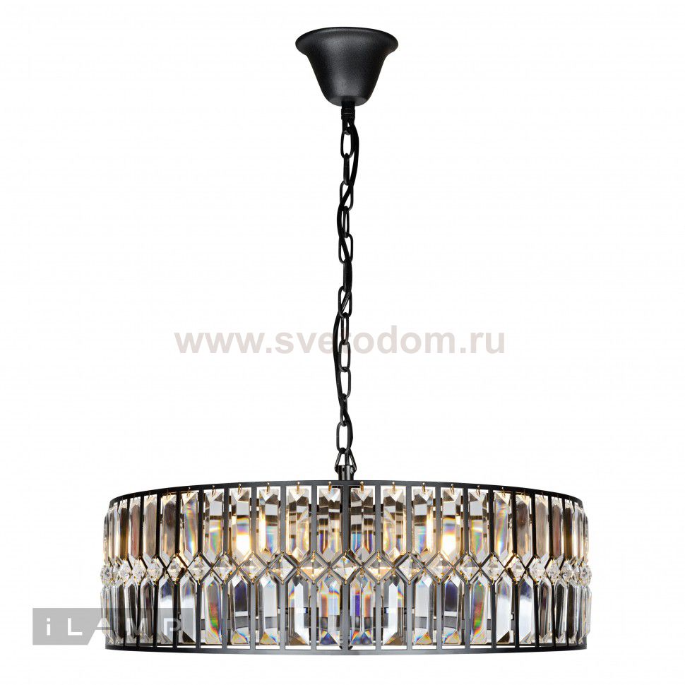 Подвесная люстра iLamp Form 6122-600 Черная