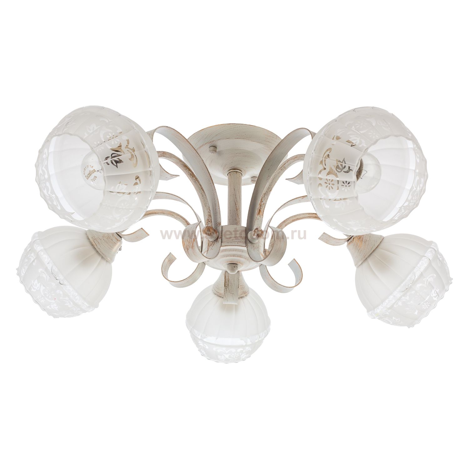 Светильник ЭкономСвет 6126/5WT WT