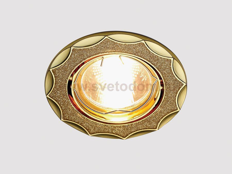 Светильник точечный Ambrella 612A GD/GD ЗОЛОТО БЛЕСК/ЗОЛОТО MR16 ORGANIC SPOT